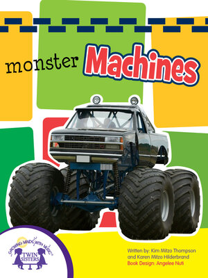 Monster Machines Sound Book - ebook